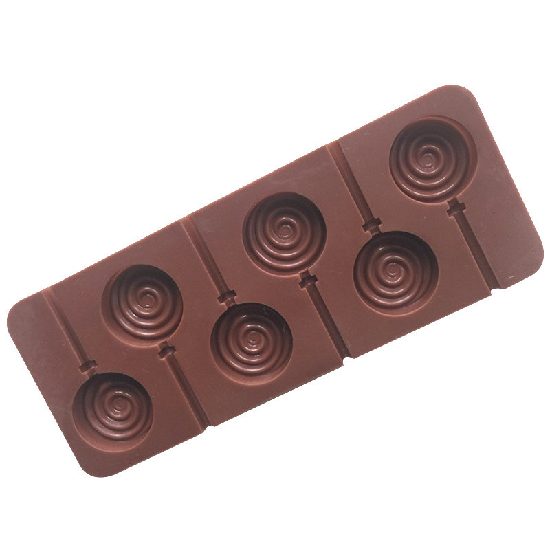 Silicone mold for donut lollipop baking