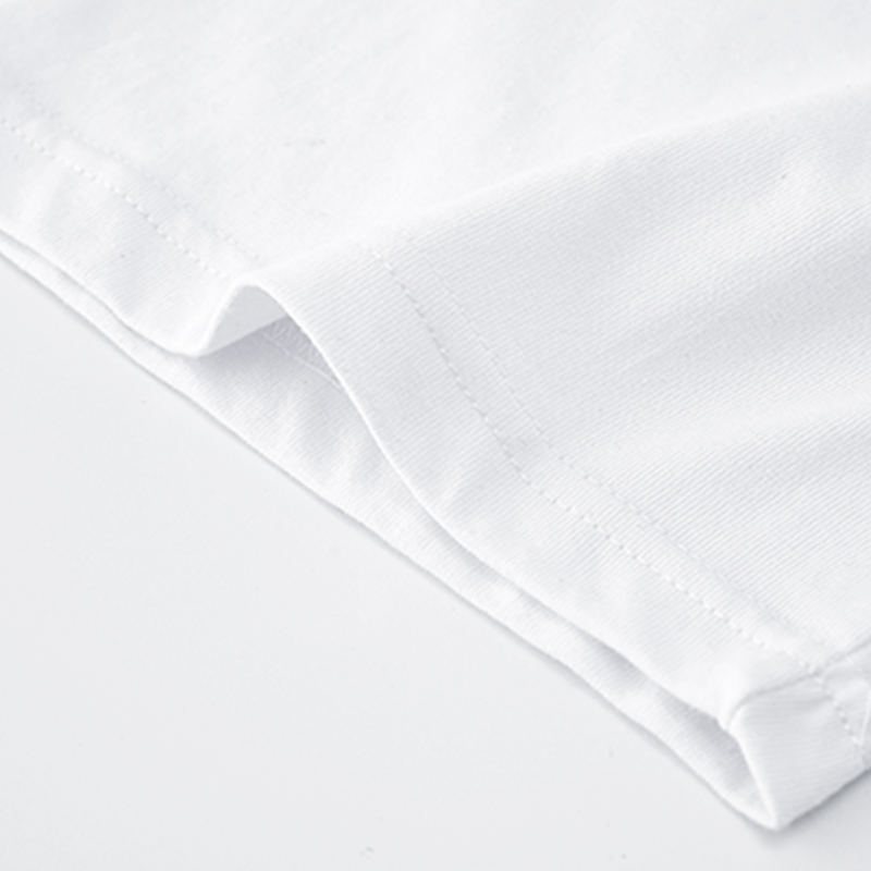 Angel print short-sleeved T-shirt trendy men's and women's tops