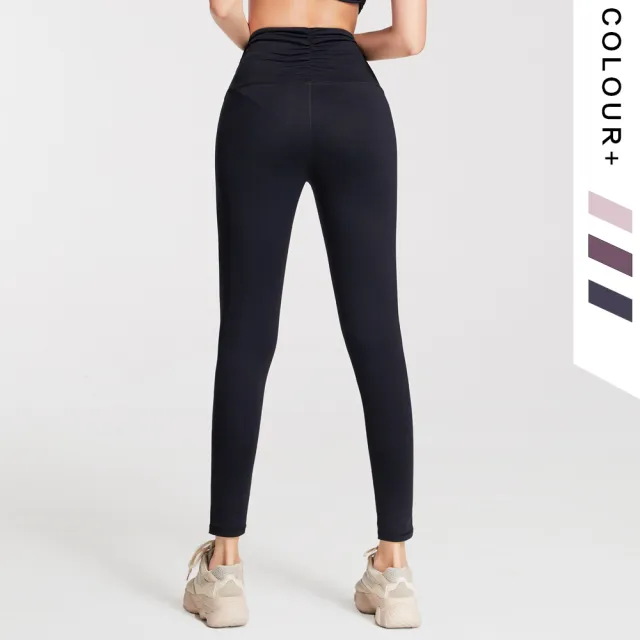 High waist stretch fitness pants Black - Shop at LoveMi