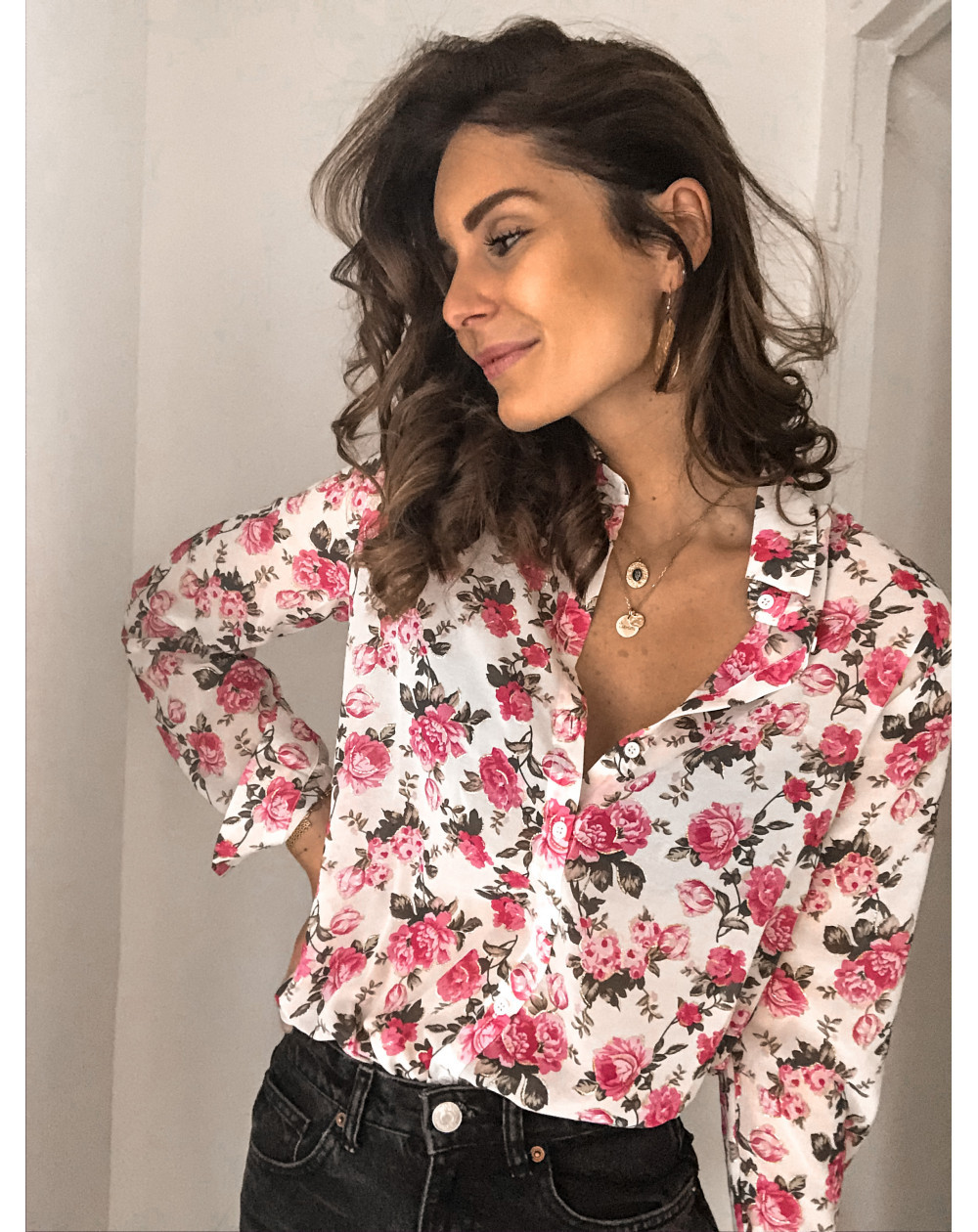 Women's printed top
