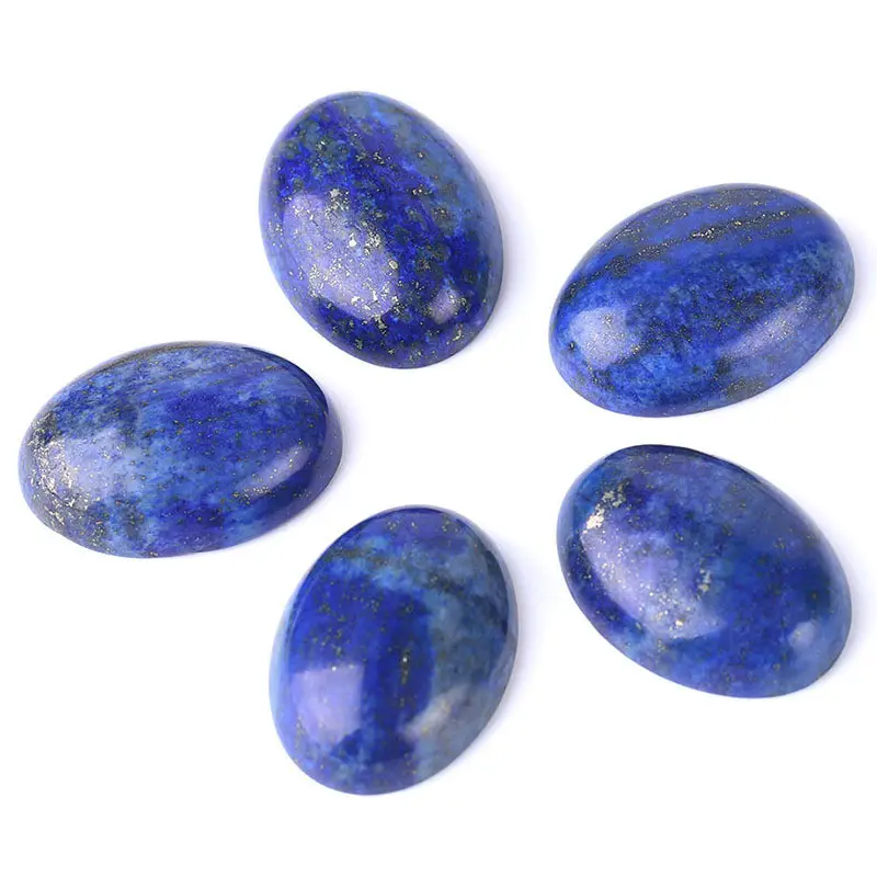 Lapis Lazuli Ring Jewelry Semi-finished Bare Stone