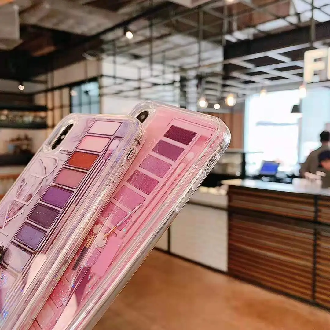 Mobile Eyeshadow Case Quicksand Phone Case – image 3