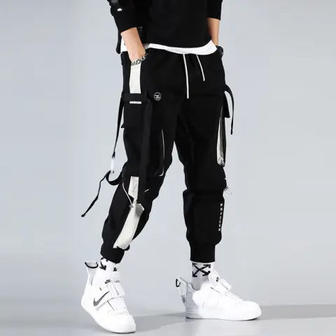 Harem Beam Pants Men Casual