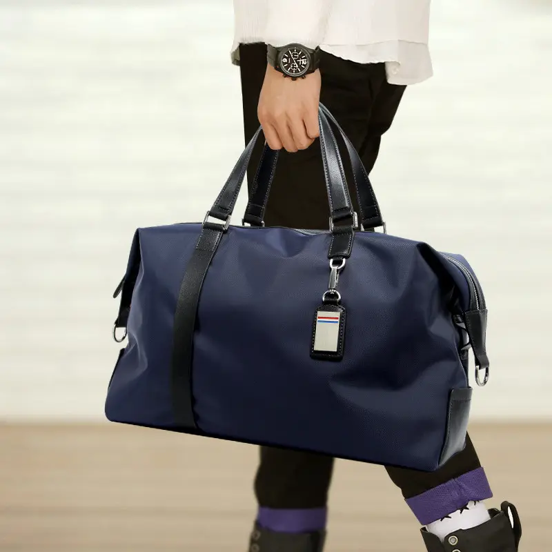 Folding Korean duffle bag outdoor men's