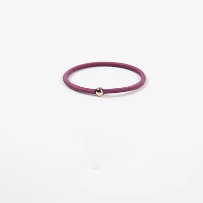 Elastic rubber band with beads Red - Shop at LoveMi