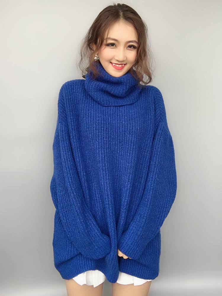 Women's turtleneck sweater