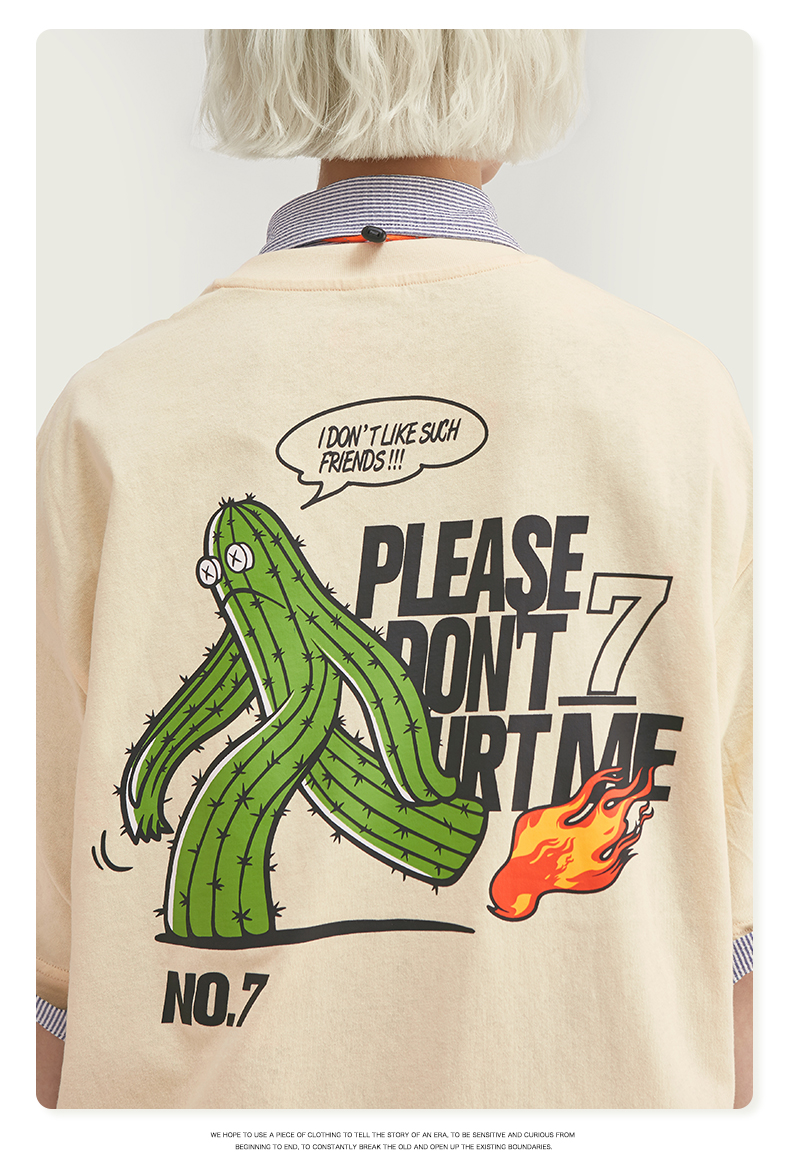 Casual short sleeve T-shirt