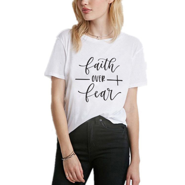 Ladies short sleeve fashion T-shirt