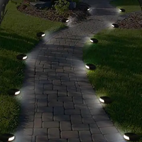 Solar Waterproof Outdoor Cobble Stone Lamp Decoration for Lawn