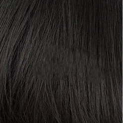 Female short straight hair air bangs - Black