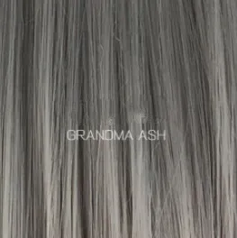 Wig European and American ladies short hair grandma gray hood Grandma Ash - Shop at LoveMi