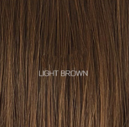 Wig European and American ladies short hair grandma gray hood Light Brown - Shop at LoveMi