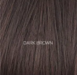 Wig European and American ladies short hair grandma gray hood Dark Brown - Shop at LoveMi
