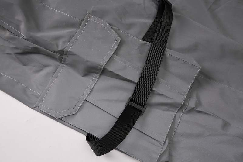 Colorful streamer casual overalls