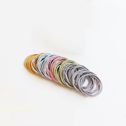 2mm thick and high elastic base hair loop Ice Cream Colors - Shop at LoveMi