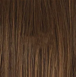 Female short straight hair air bangs - Light Brown