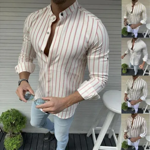Printed Wide Lapel Button Cardigan Long Sleeve Casual Shirt