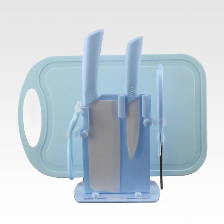 of ceramic knife set - Blue