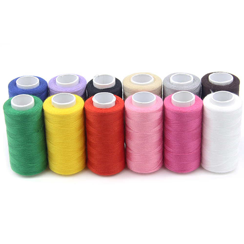 Polyester Sewing Thread Set, 12 Colors