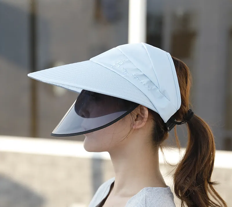 Cycling protective sun hat - Blue