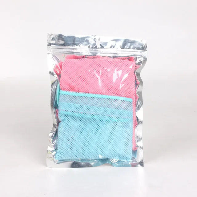 Cat cleaning tool Polyester scrambled cat bag Blue Pink - Shop at LoveMi