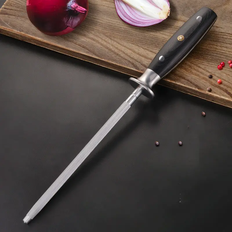 High Carbon Steel Sharpening Rod