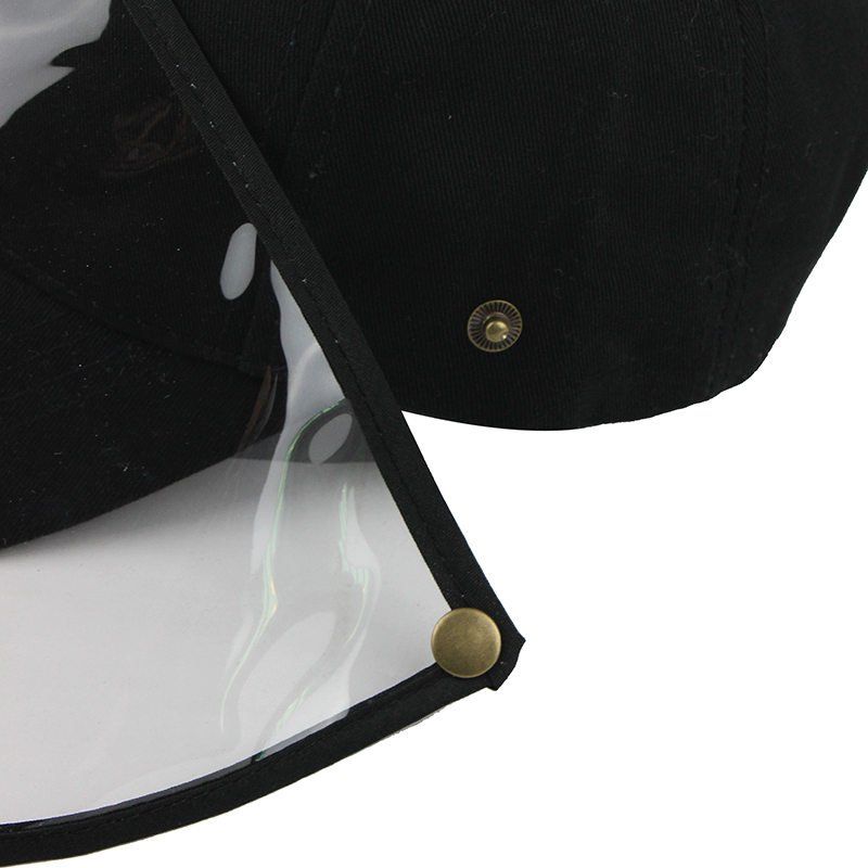 Removable anti-foam baseball cap