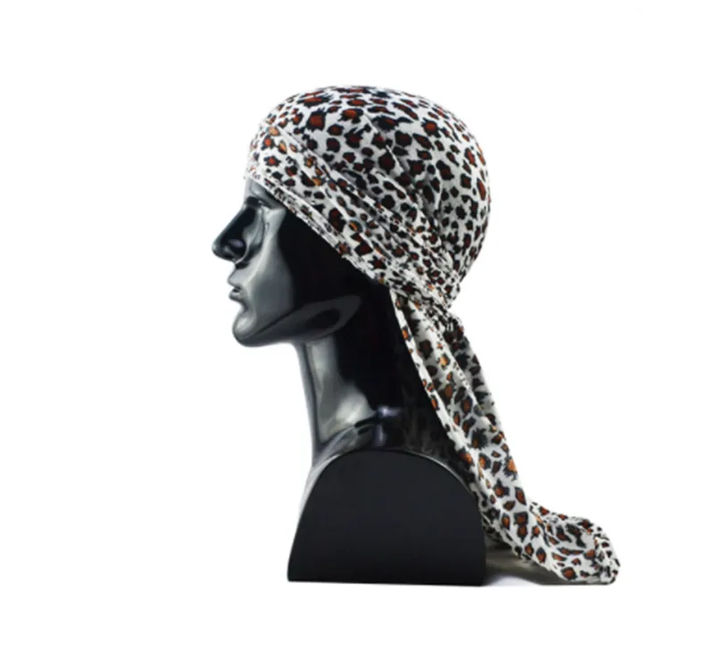 Plush printed long tail hat - Tiger2