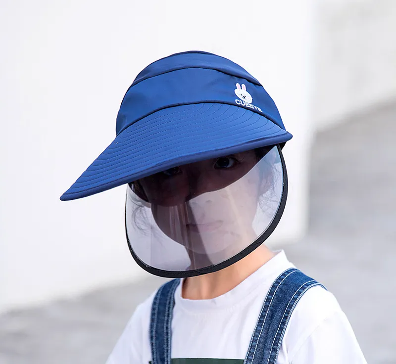 Cycling protective sun hat - C Navy Blue