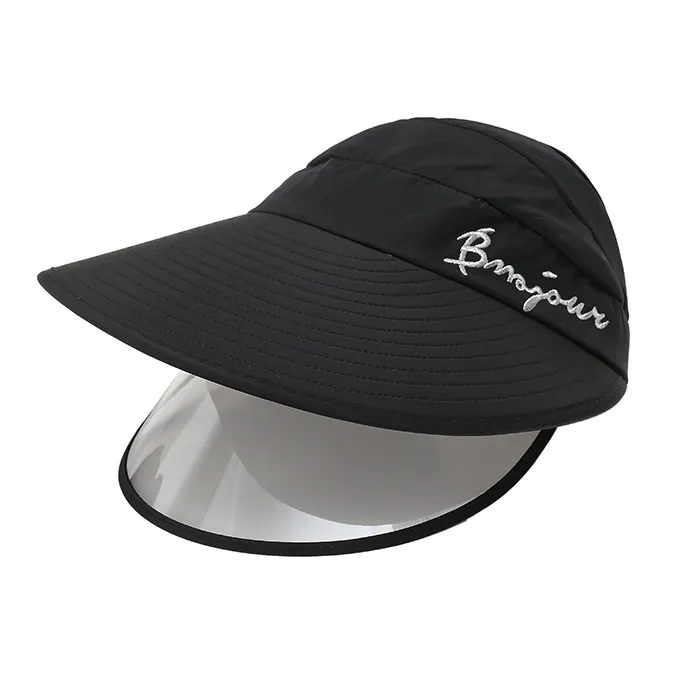 Cycling protective sun hat - Black