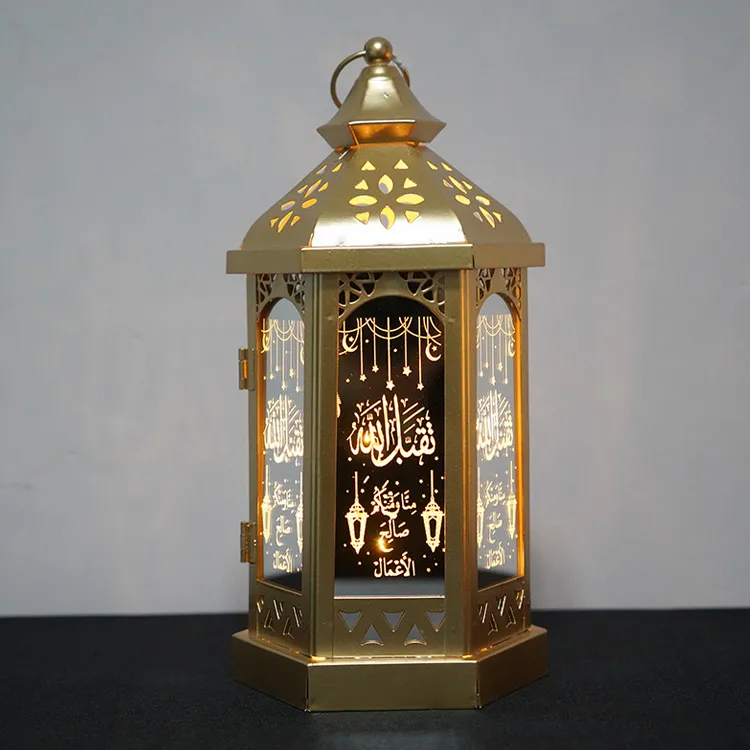 Wrought iron hurricane lamp