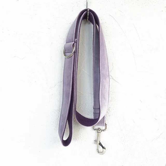 MUTTCO drawstring traction belt set Light Purple Leash - Shop at LoveMi