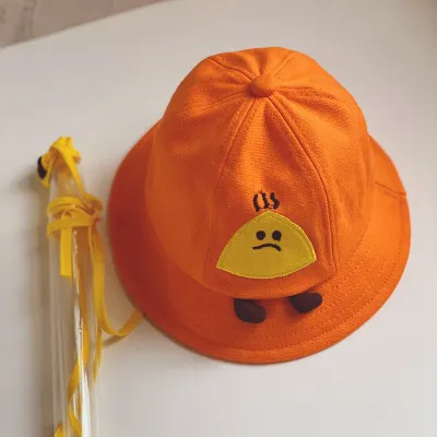 Outdoor sun hat fisherman hat Orange - Shop at LoveMi
