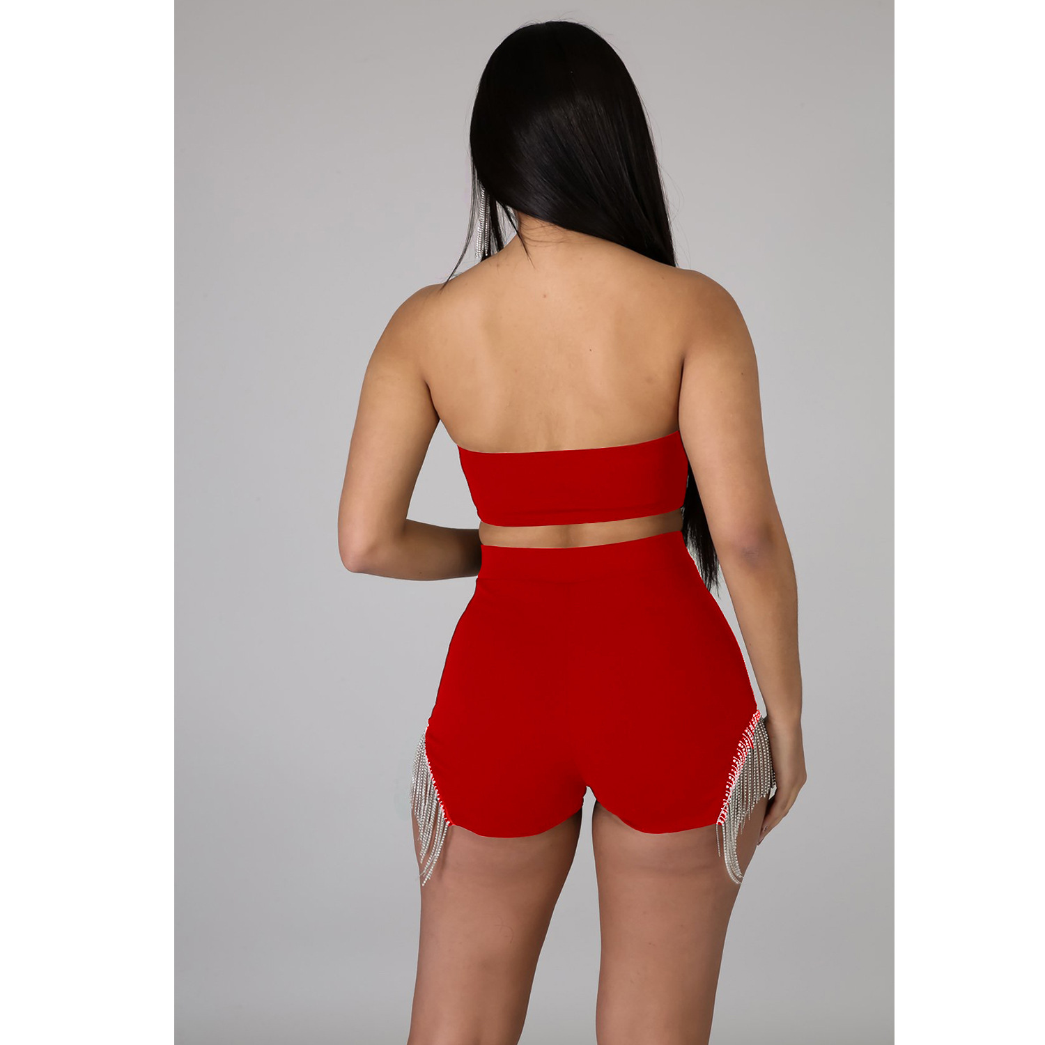 Two-piece tassel hot drill