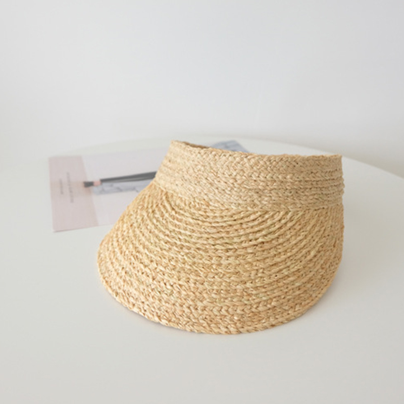 Fashion sunshade sunscreen straw raffia ladies sunshade hat