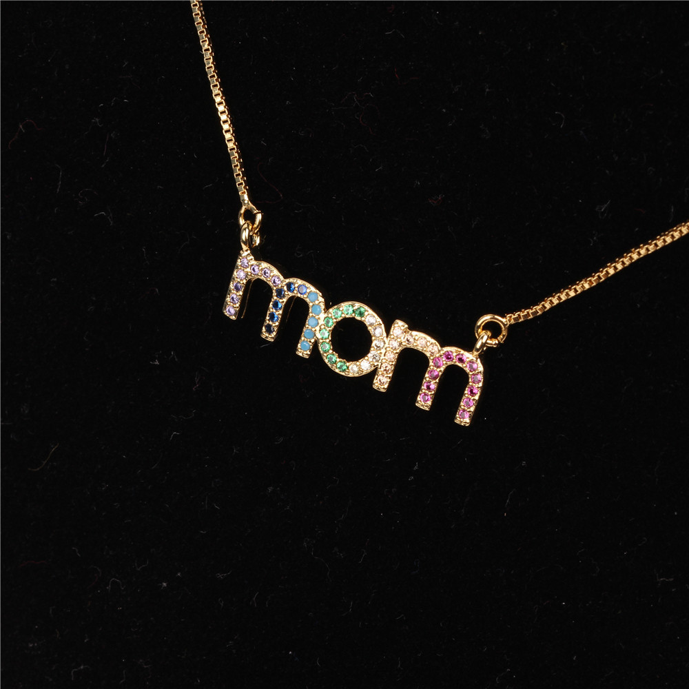 Diamond color zircon necklace