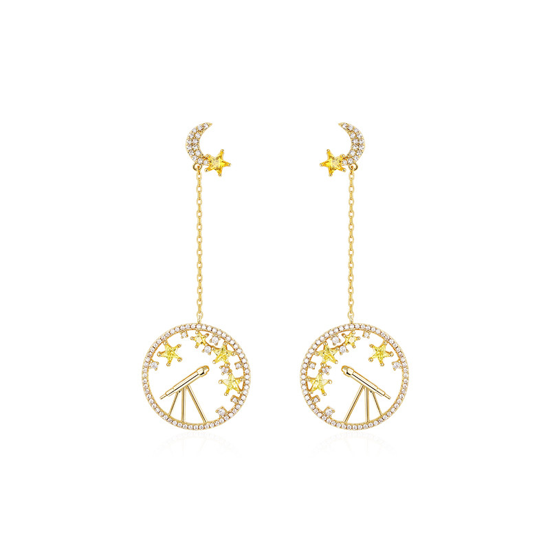 Ji Xingyue earrings feminine long earrings
