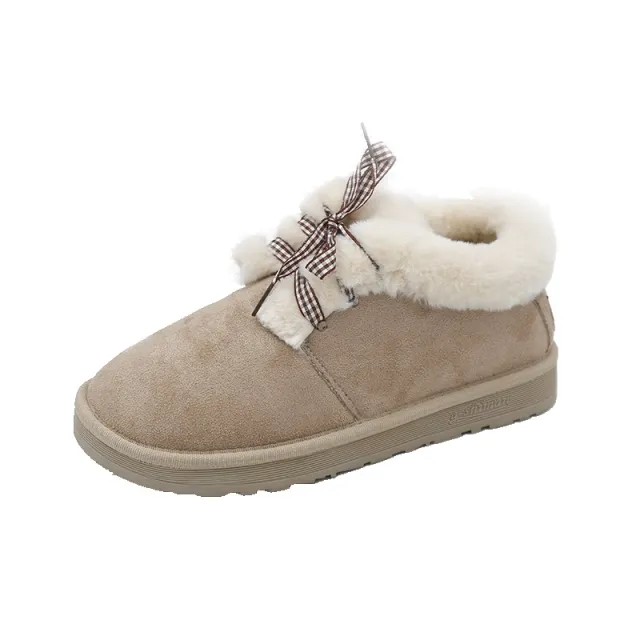 Women's short high top cotton shoes Grey - Shop at LoveMi