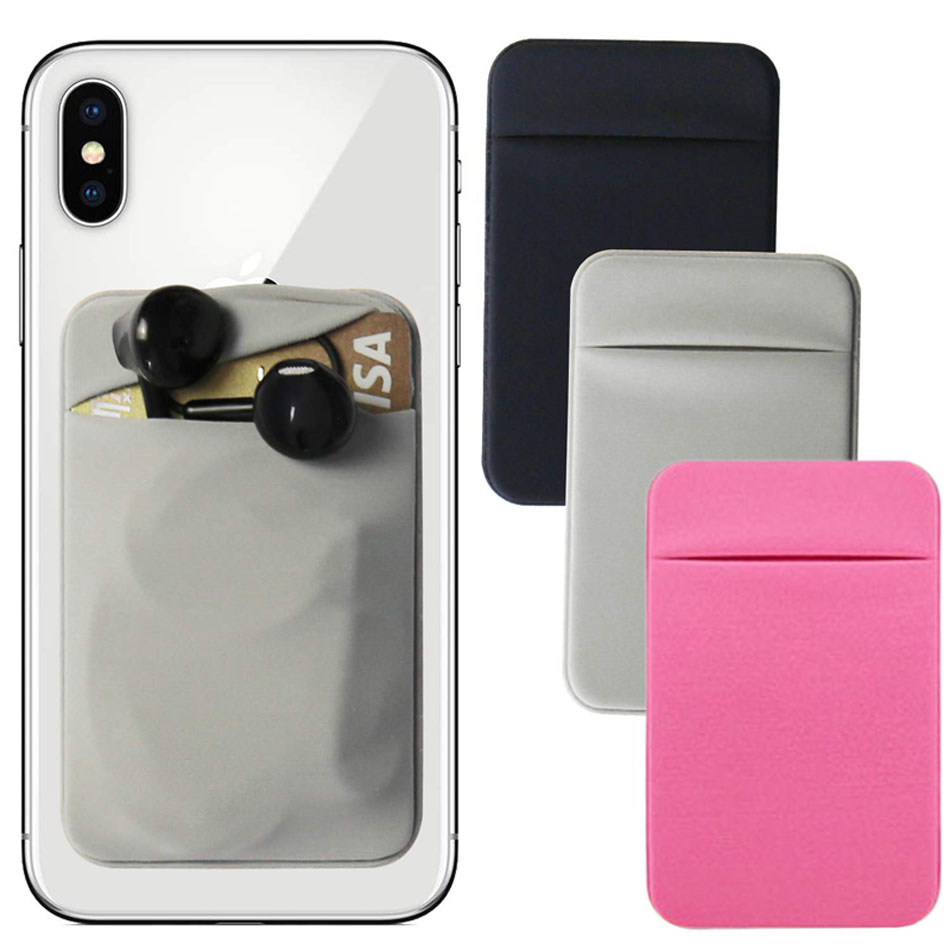 Elastic Lycra cloth phone back sticker