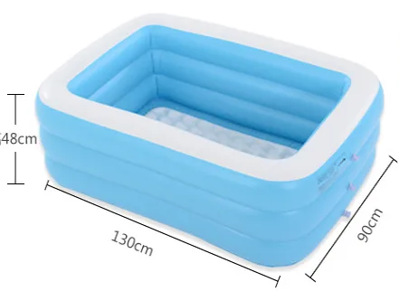 Adult household folding bath tub inflatable bathtub couple large 130Cm - Shop at LoveMi