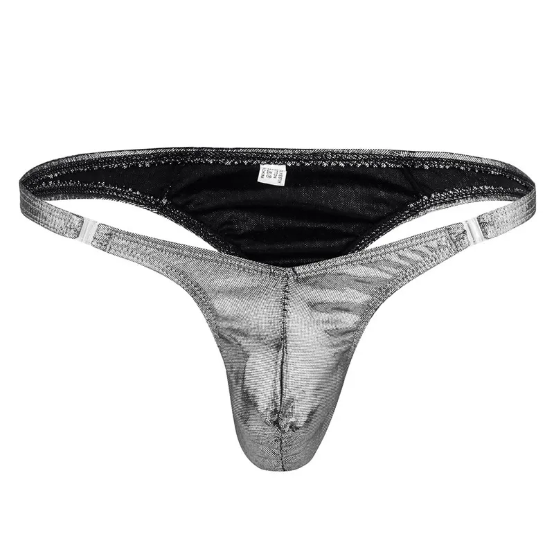 Thong sexy T pants - Silver