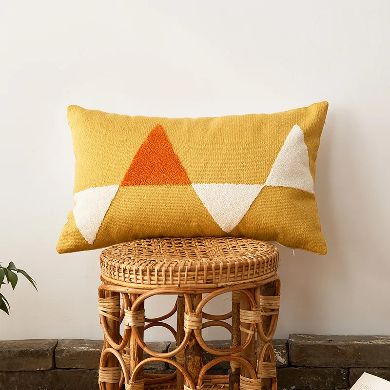 Cotton pillow back - Yellow Without Core