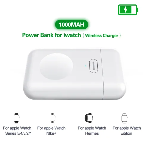 Smart Watch Mini Portable Charger