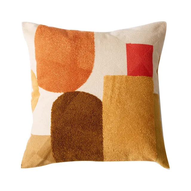 Cotton pillow back Yellow Without Core2 - Shop at LoveMi