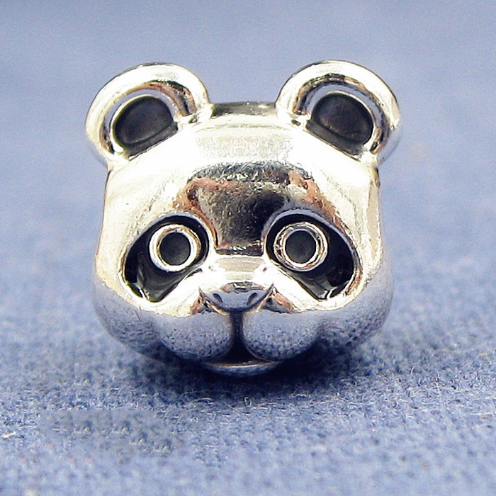 S925 silver panda beads