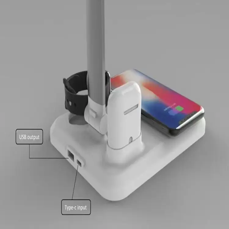4-in-1 multi-function LED desk lamp