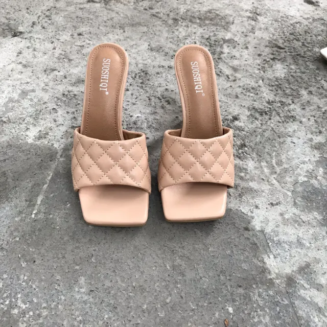 Women's high heel women's shoes Khaki - Shop at LoveMi