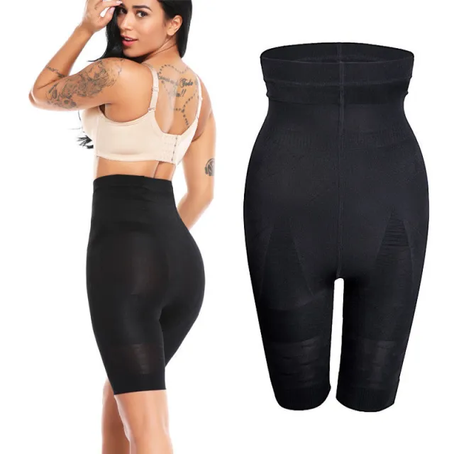 Body shaping five point belly pants Black - Shop at LoveMi