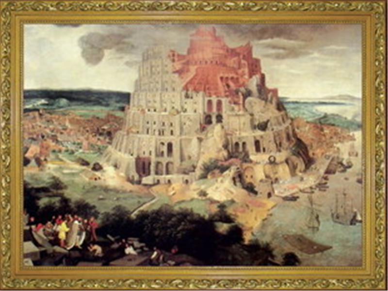 World famous painting youth puzzle paper puzzle