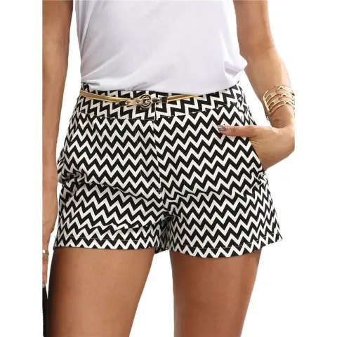 Casual Mid-waist Shorts